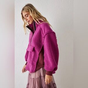 BDG Kas Sherpa Mock Neck Fleece BDG cozy pullover